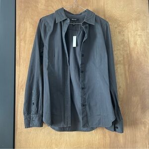 NEW Grey Button-Up Shirt